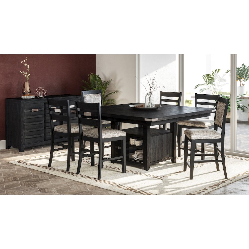 Altamonte Contemporary Upholstered Counter Stool (Set of 2)