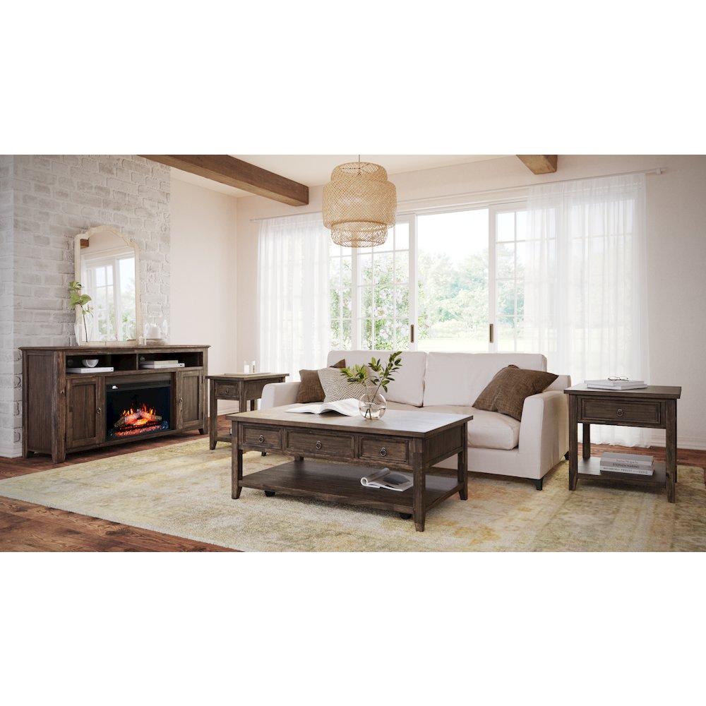 Bakersfield Mission Style End Table with Drawer