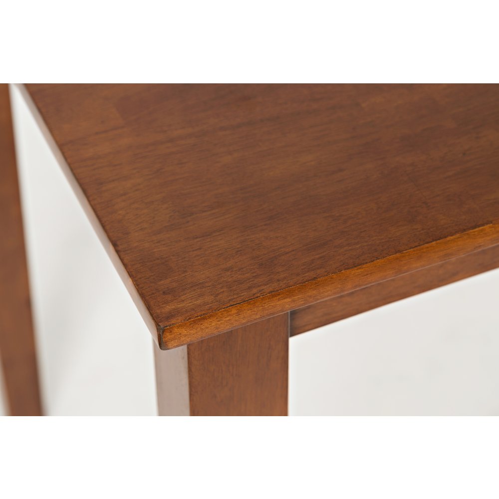 Simplicity Solid Wood Classic 54" Counter Height Dining Table