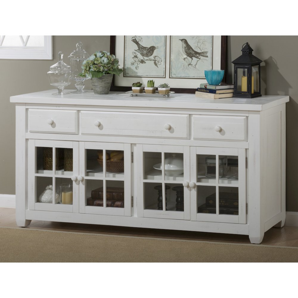 Madaket Rustic Solid Reclaimed Pine 66" Media Console