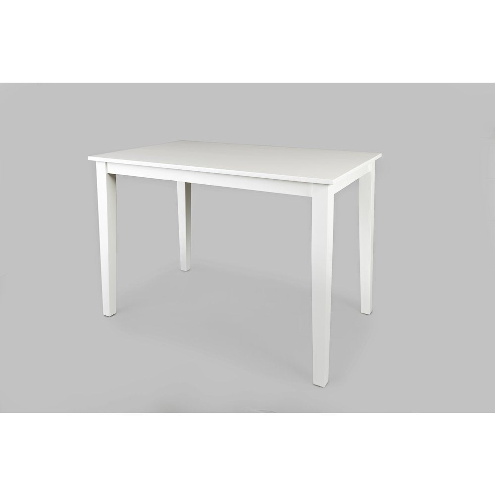 Simplicity Solid Wood Classic 54" Counter Height Dining Table