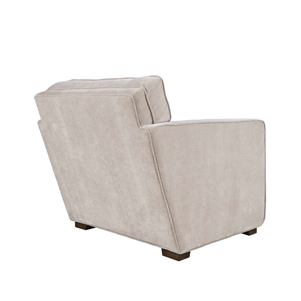Eastwood Modern Track Arm Upholstered Accent Lounge Chair