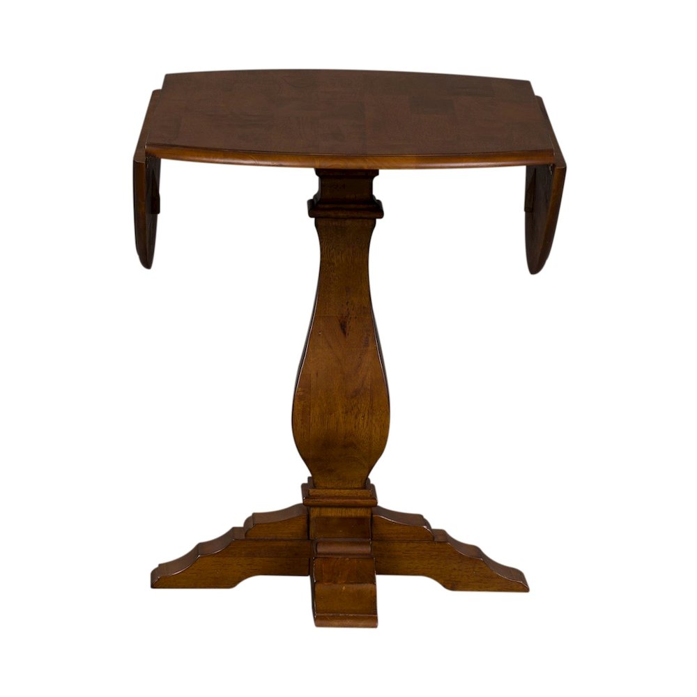 Creations Optional 5 Piece Round Table Set in Rubberwood Solids