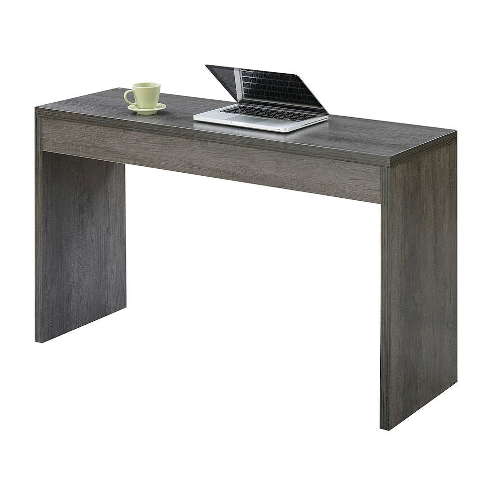 Console Desk, Gray, 48 Inch, Versatile, Hallway Foyer