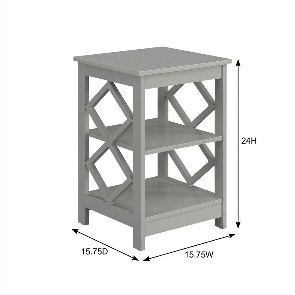 Contemporary End Table with Modern Design and Sturdy Frame