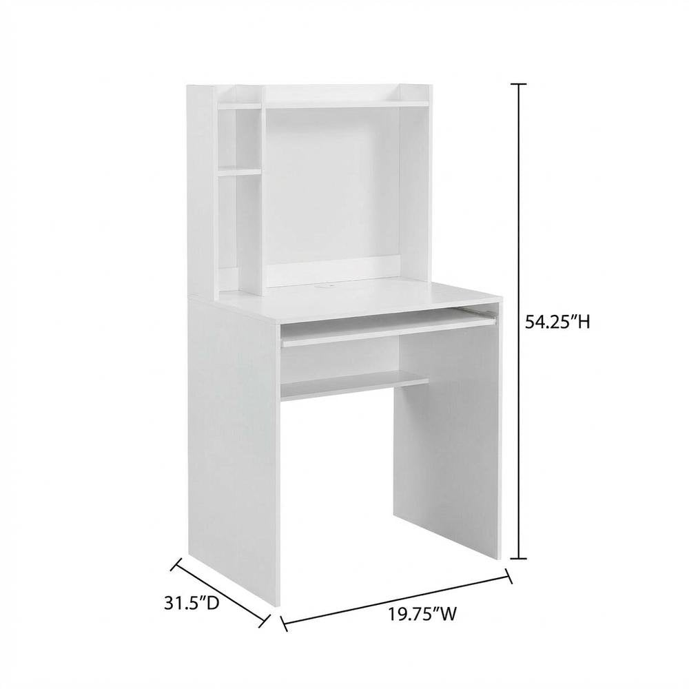 Contemporary Student Desk, Magnetic Bullet, Board And Shelves For Study Space