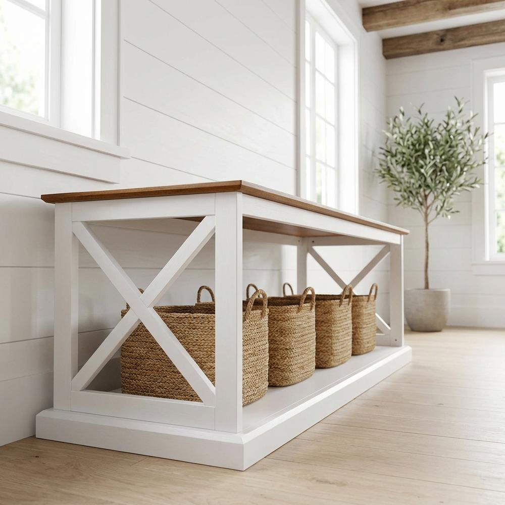 Multi-Color Coffee Table with Open Shelf and Sturdy Construction for Living Room