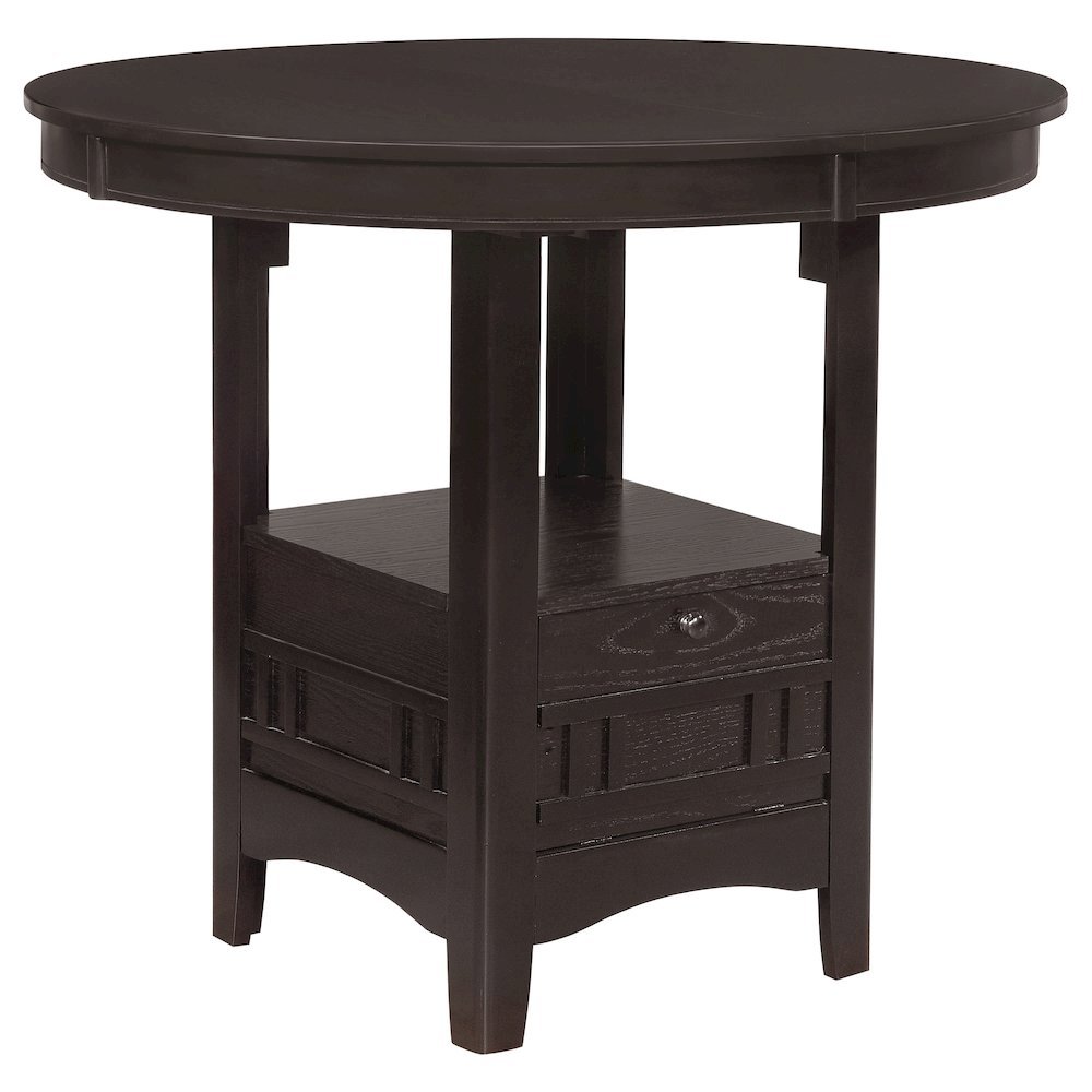 Counter Height Dining Table – Oval Bar Height Table with Extension
