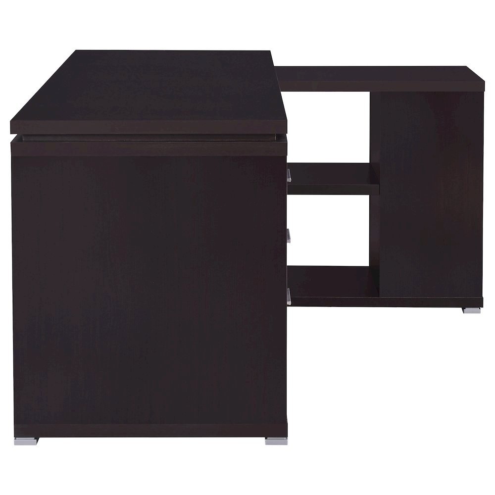 Spacious L Shaped Desk – Office Computer Desk with Drawers & Storage