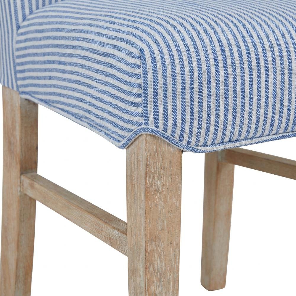 Viscose Linen Parsons Dining Side Chair with Solid Birch Legs, Set of 2