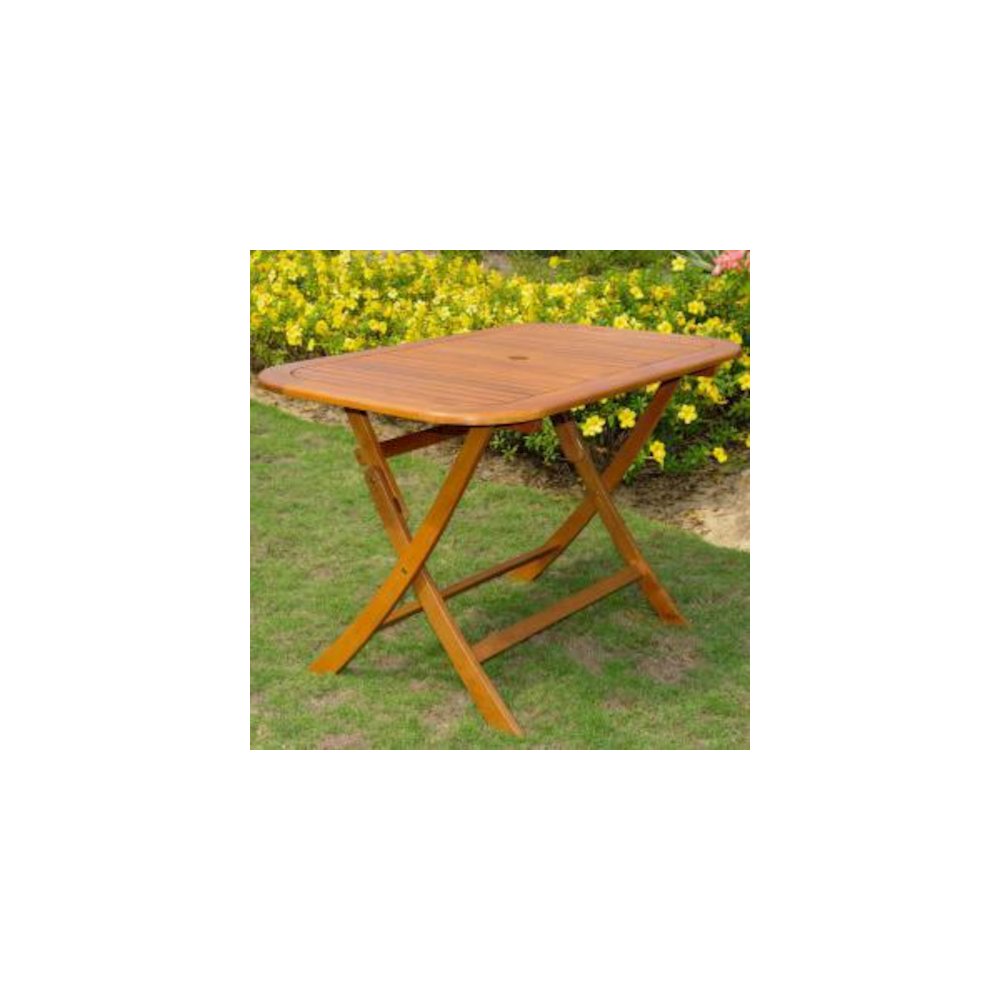 Acacia Rectangular Folding Table