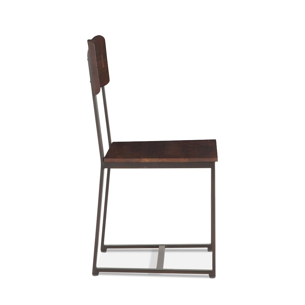 Belfrie Dining Chair in Walnut Finish