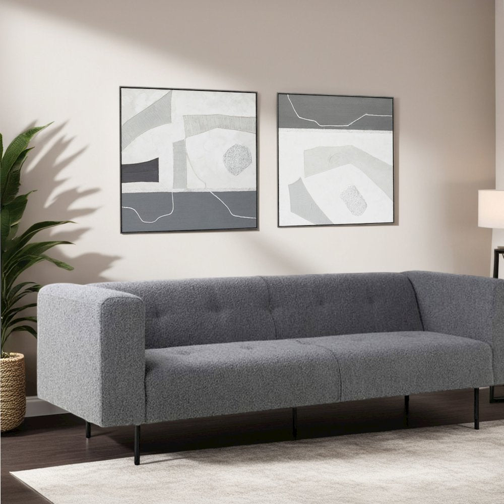 Urban Essence Hand Painted Framed Diptych