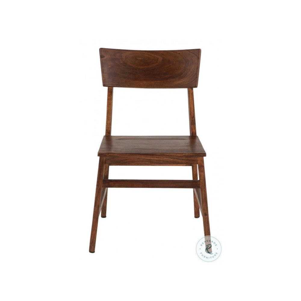 Nottingham Acacia Dining Chair in Walnut Finish