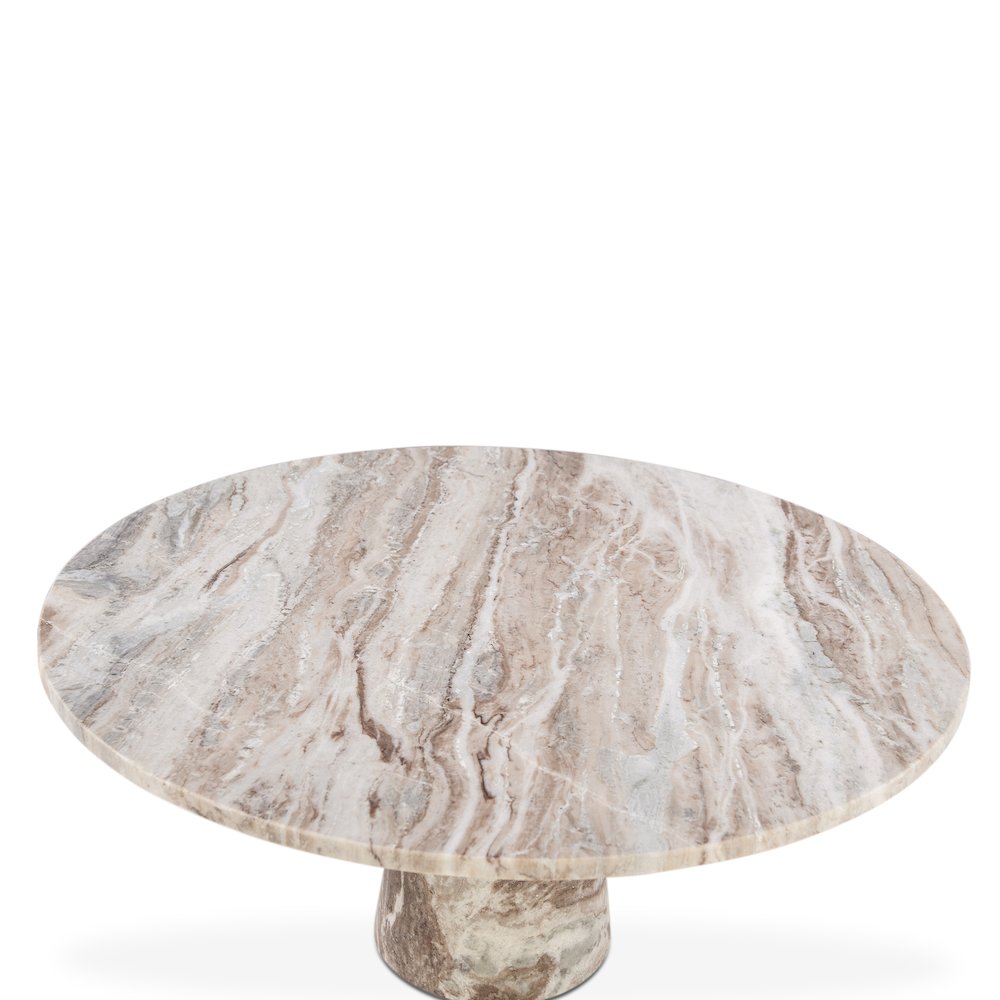 Giza 38" Coffee Table in Brown Toronto Marble