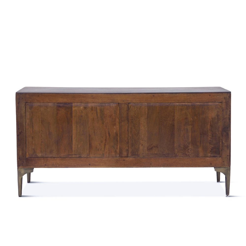 Vallarta 66" Sideboard in Mango Wood with Two Tone Finish