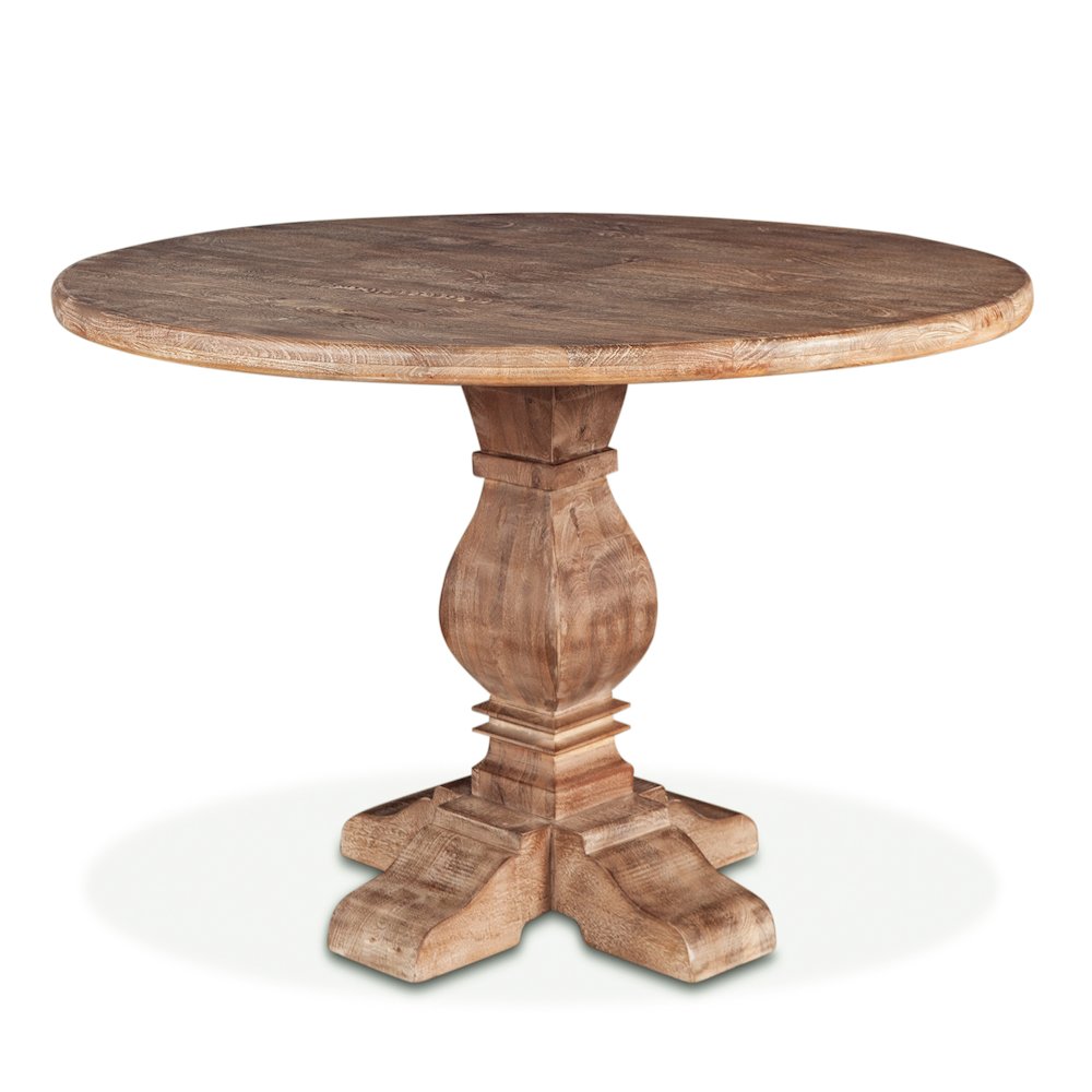 Pengrove 48" Round Gathering Table in Antique Oak