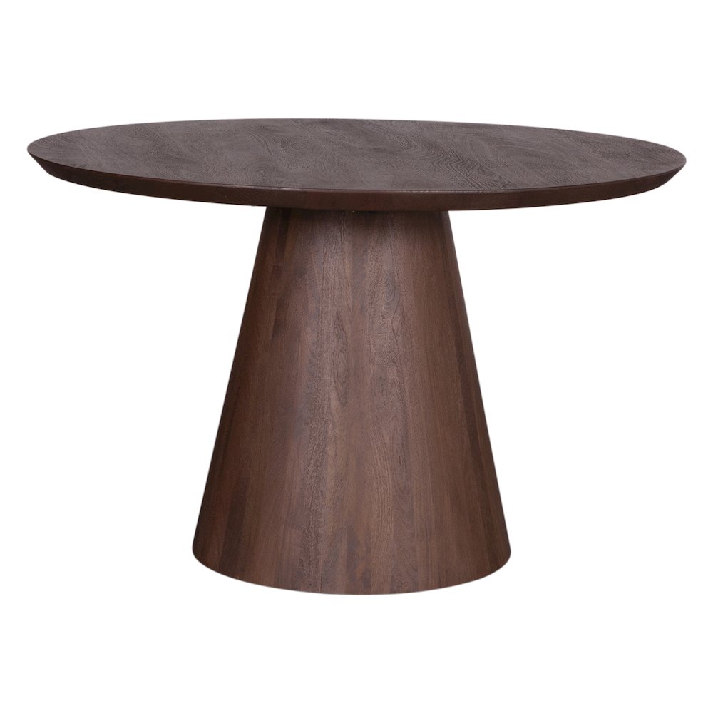 Calabasas 54" Round Dining Table in Toffee Nut