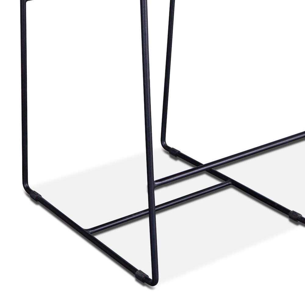 Melbourne Counter Chair Chocolate Leather