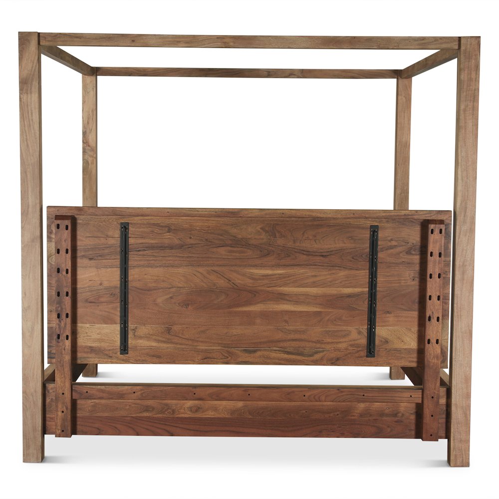 Mesa Canopy King Bed in Brushed Acacia