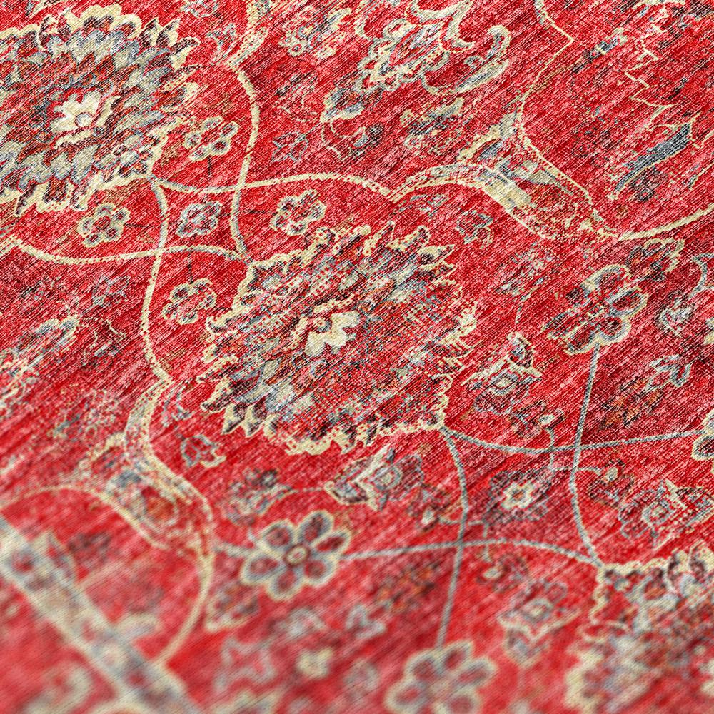 Indoor/Outdoor Marbella MB5 Poppy Washable 8' x 8' Round Rug