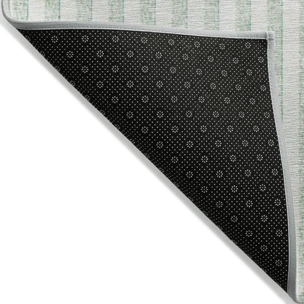 Machine Washable Indoor/Outdoor Chantille ACN2134 Teal 2'3" x 7'6" Runner Rug