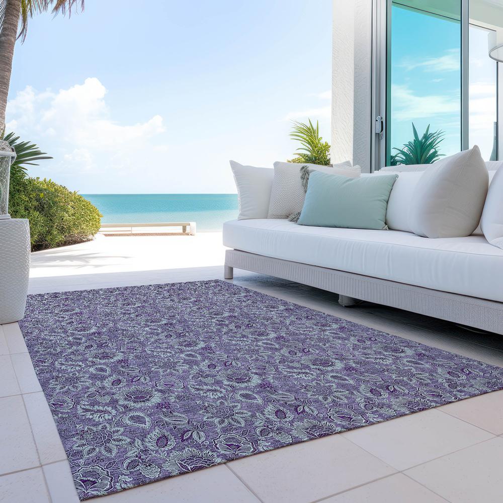 Chantille ACN661 Purple 3' x 5' Rug