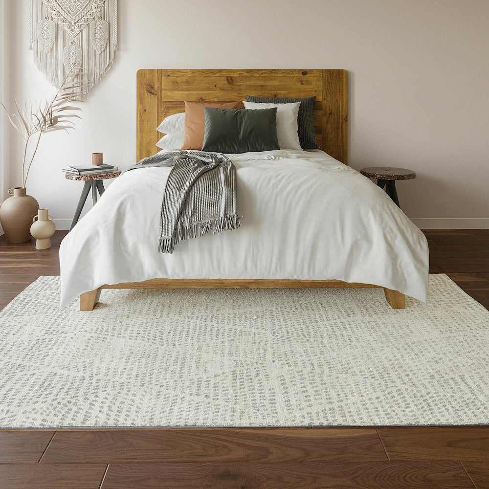 Premium Machine Washable Mayfield Silver 3' x 5' Rug