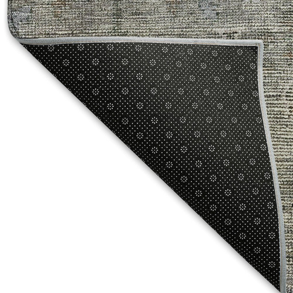 Premium Machine Washable Mayfield AMF790 Granite 2'3" x 7'6" Runner Rug