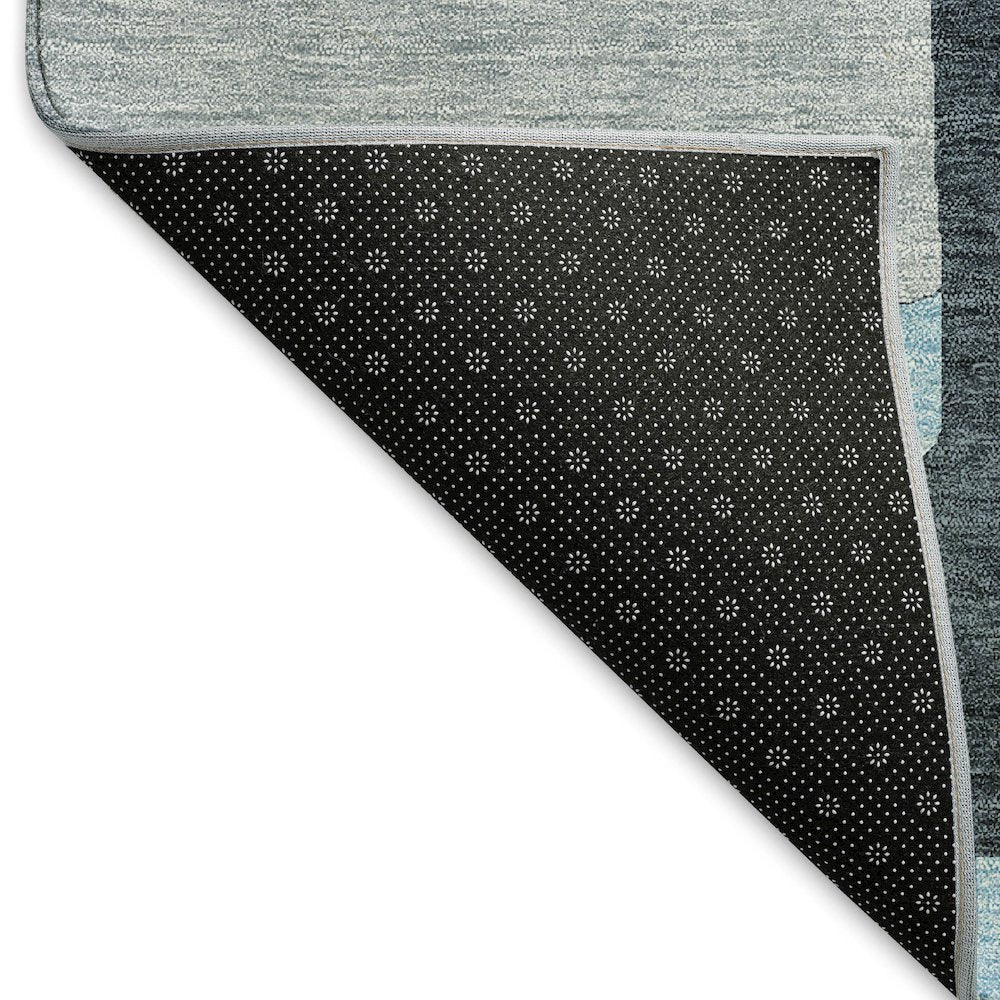 Premium Machine Washable Mayfield AMF955 Sky 2'3" x 7'6" Runner Rug