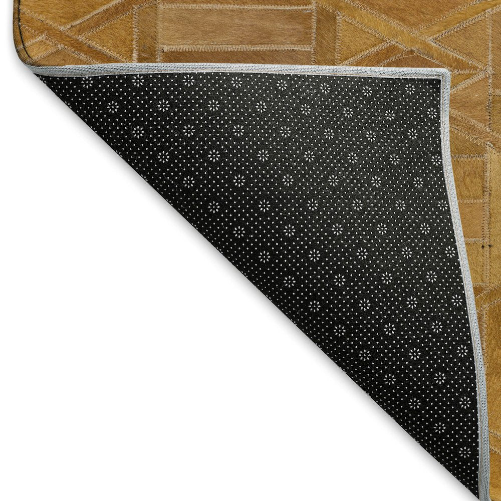 Premium Machine Washable Mayfield Brown 2'3" x 7'6" Runner Rug