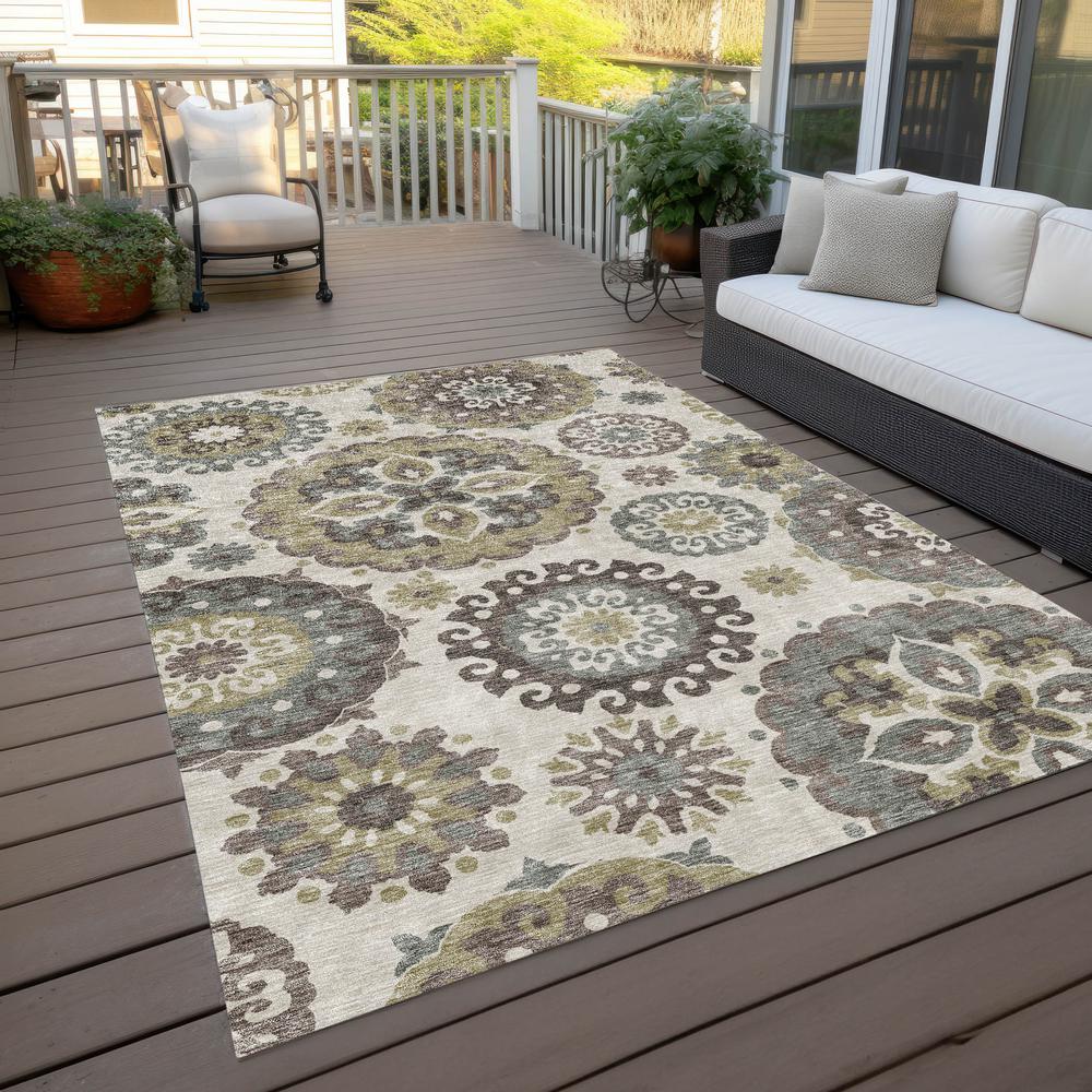 Chantille ACN763 Brown 5' x 7'6" Rug