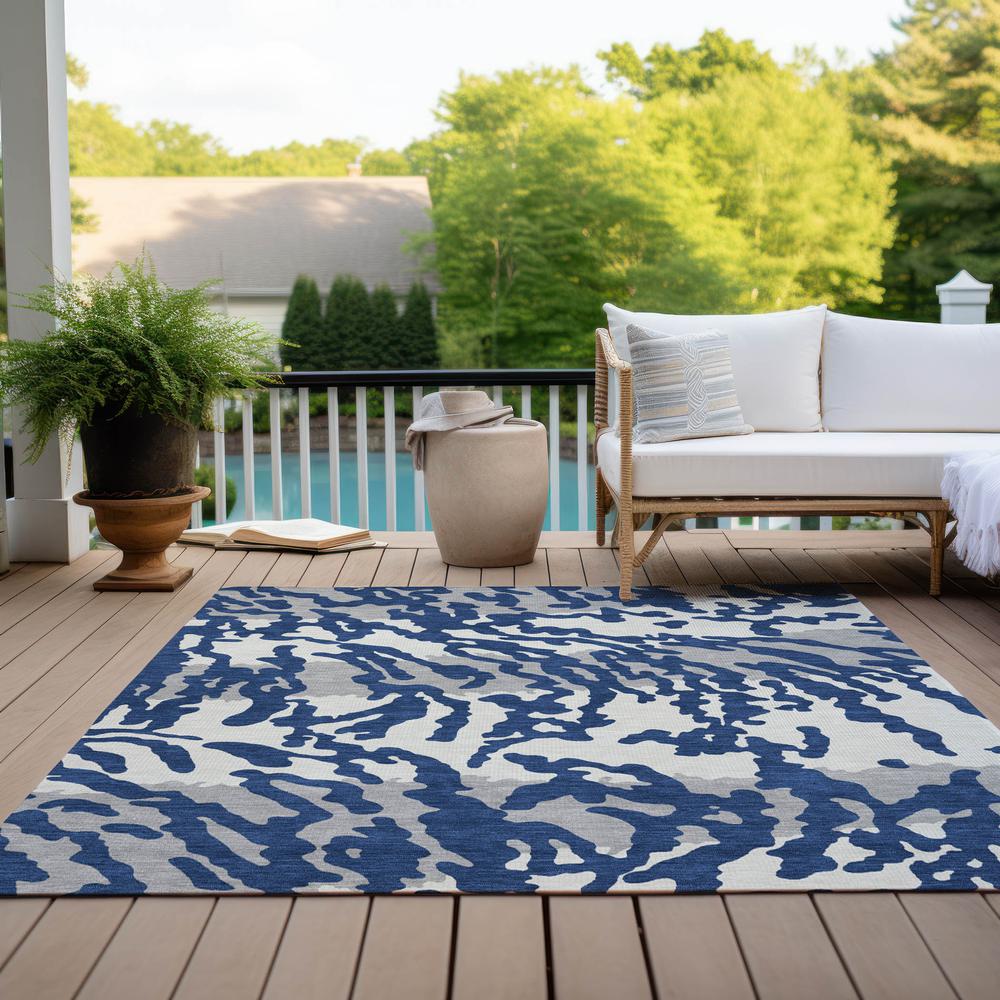 Chantille ACN873 Blue 5' x 7'6" Rug