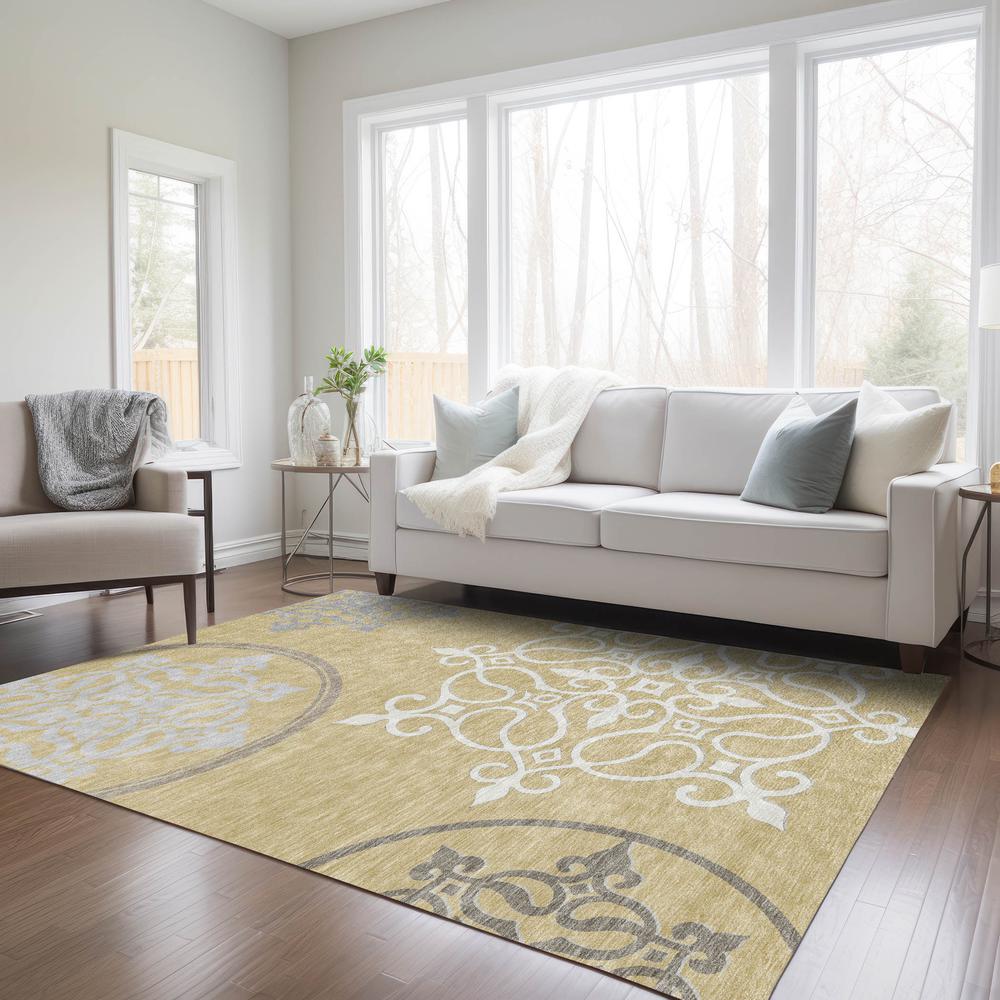 Chantille ACN874 Gold 5' x 7'6" Rug