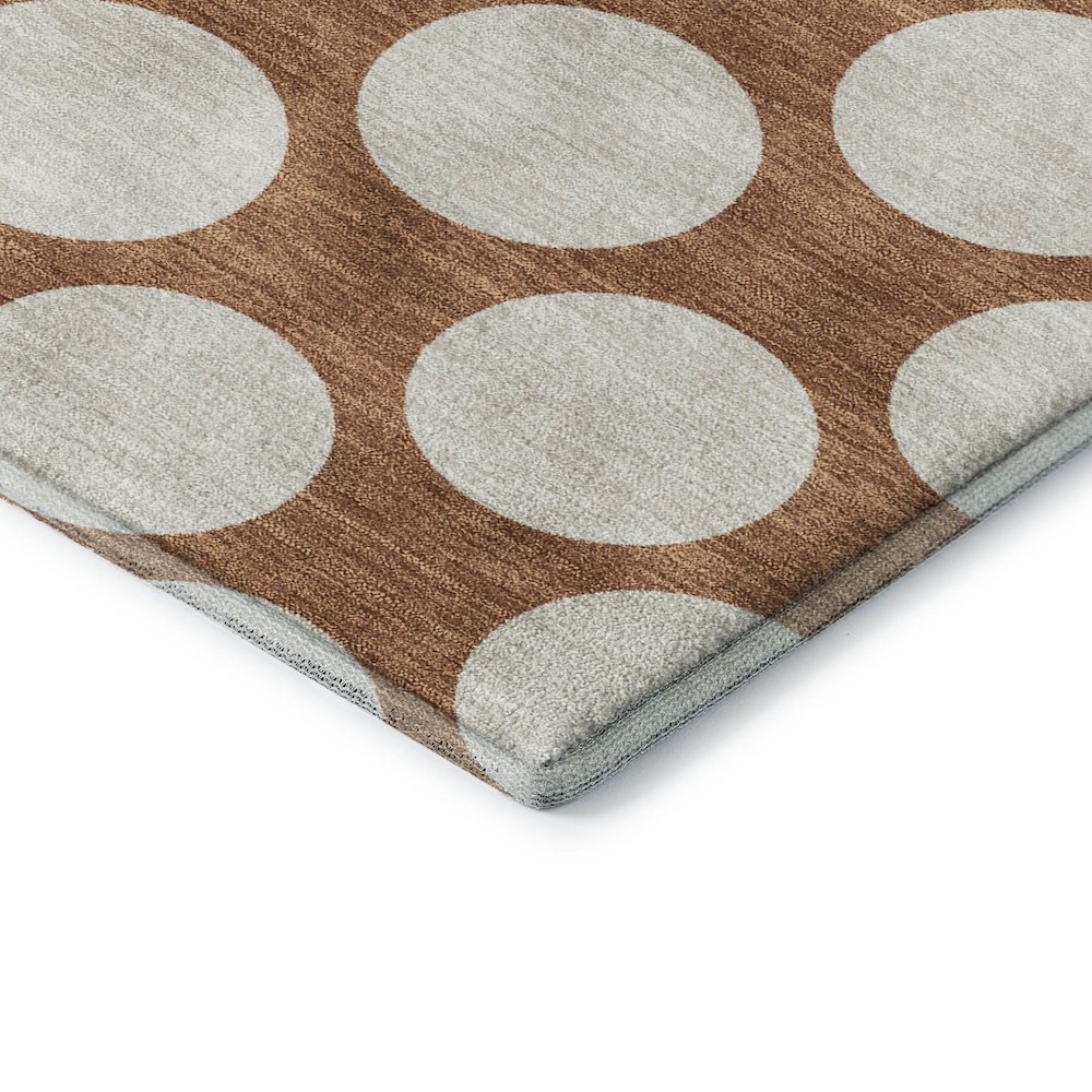 Luxury Washable Indoor/Outdoor The Reserve Paprika 2'6" x 3'10" Rug