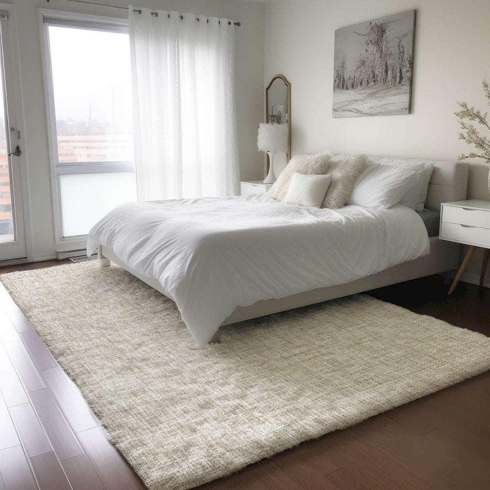 Luxury Washable Voyage VY1 Brown 5' x 7'6" Rug