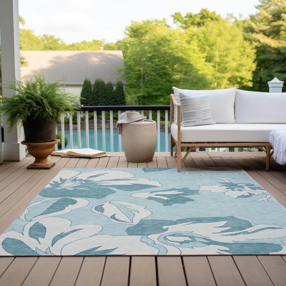Chantille ACN857 Teal 8' x 10' Rug