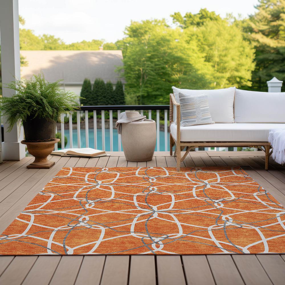 Chantille ACN950 Orange 8' x 10' Rug