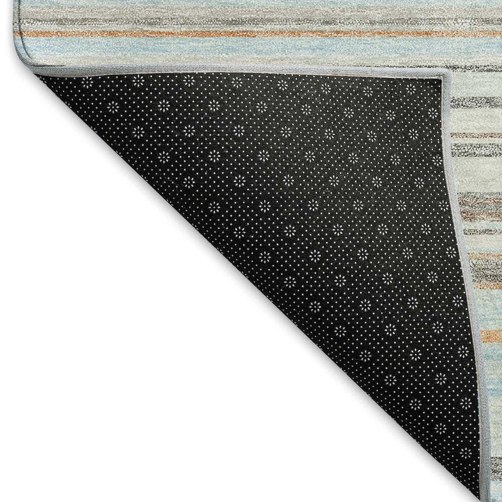 Premium Machine Washable Mayfield AMF979 Sky 3' x 5' Rug