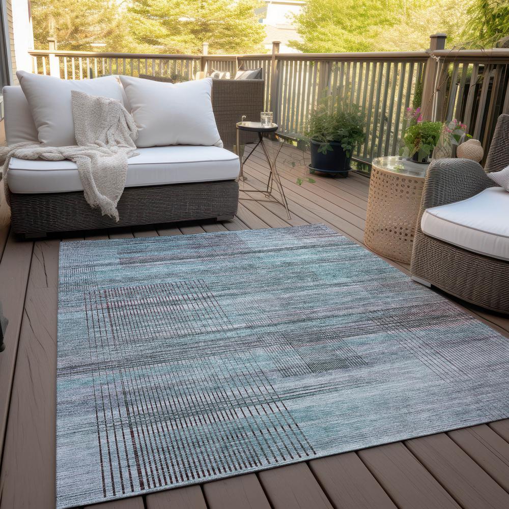 Chantille ACN819 Teal 9' x 12' Rug