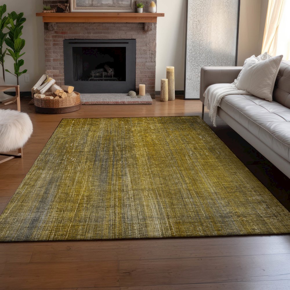 Premium Machine Washable Mayfield Chocolate 9' x 12' Rug