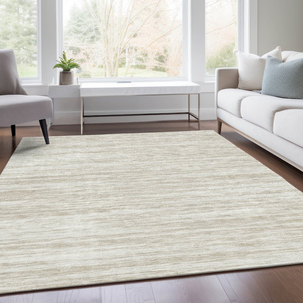 Premium Machine Washable Mayfield AMF951 Ivory 9' x 12' Rug