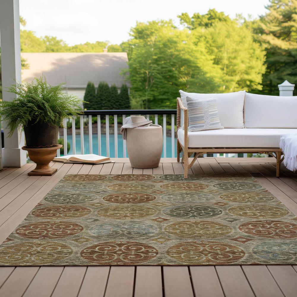 Chantille ACN738 Brown 10' x 14' Rug