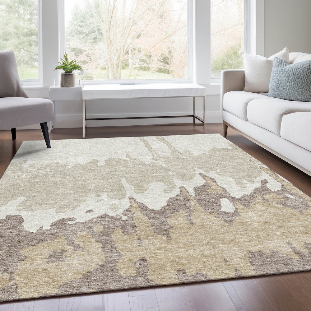 Premium Machine Washable Mayfield AMF961 Ivory 10' x 14' Rug
