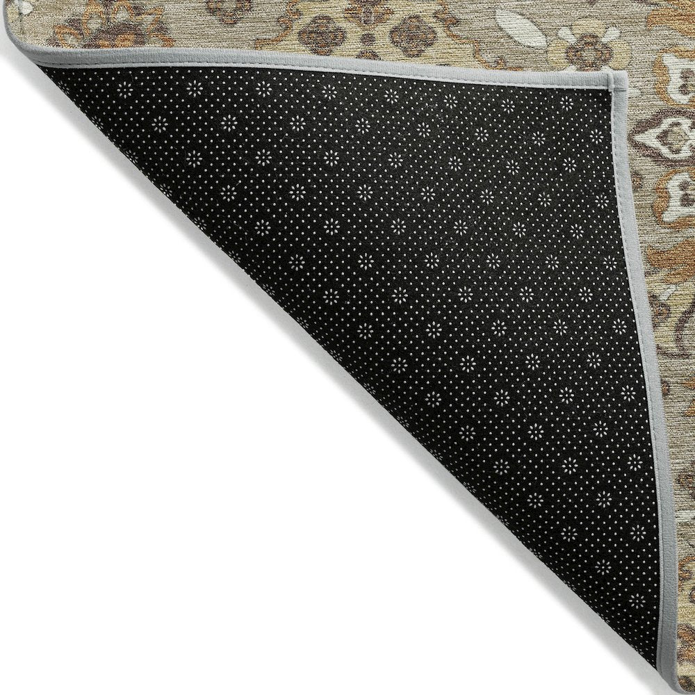 Machine Washable Indoor/Outdoor Chantille Taupe 8' x 10' Rug