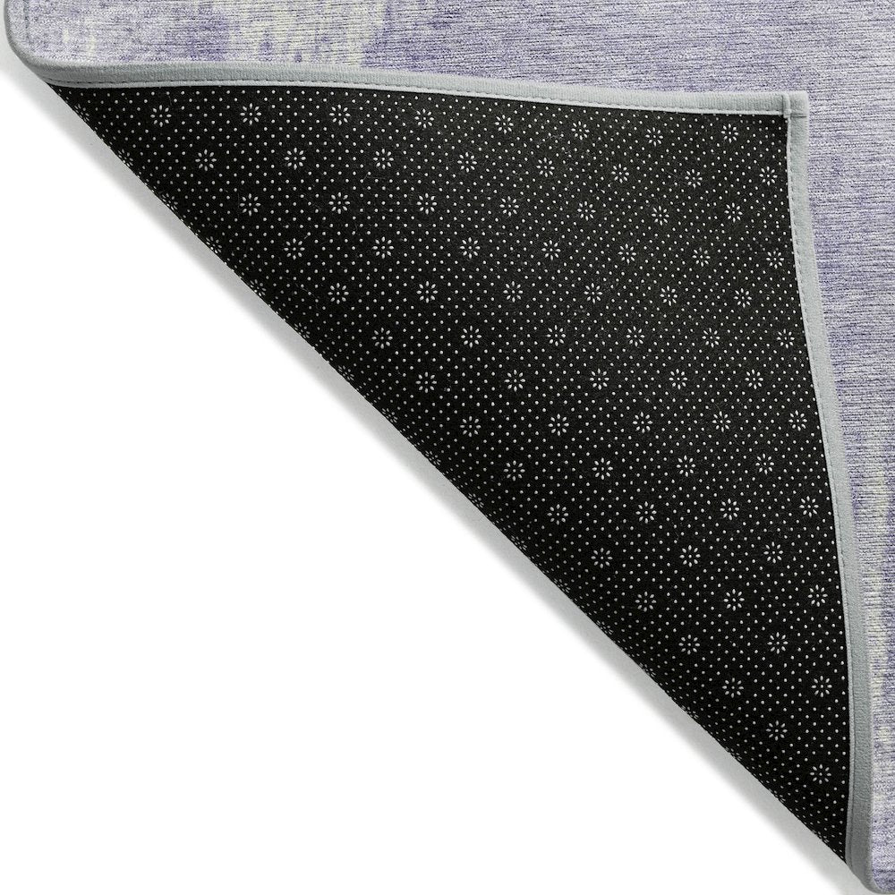 Machine Washable Indoor/Outdoor Chantille Lavender 9' x 12' Rug