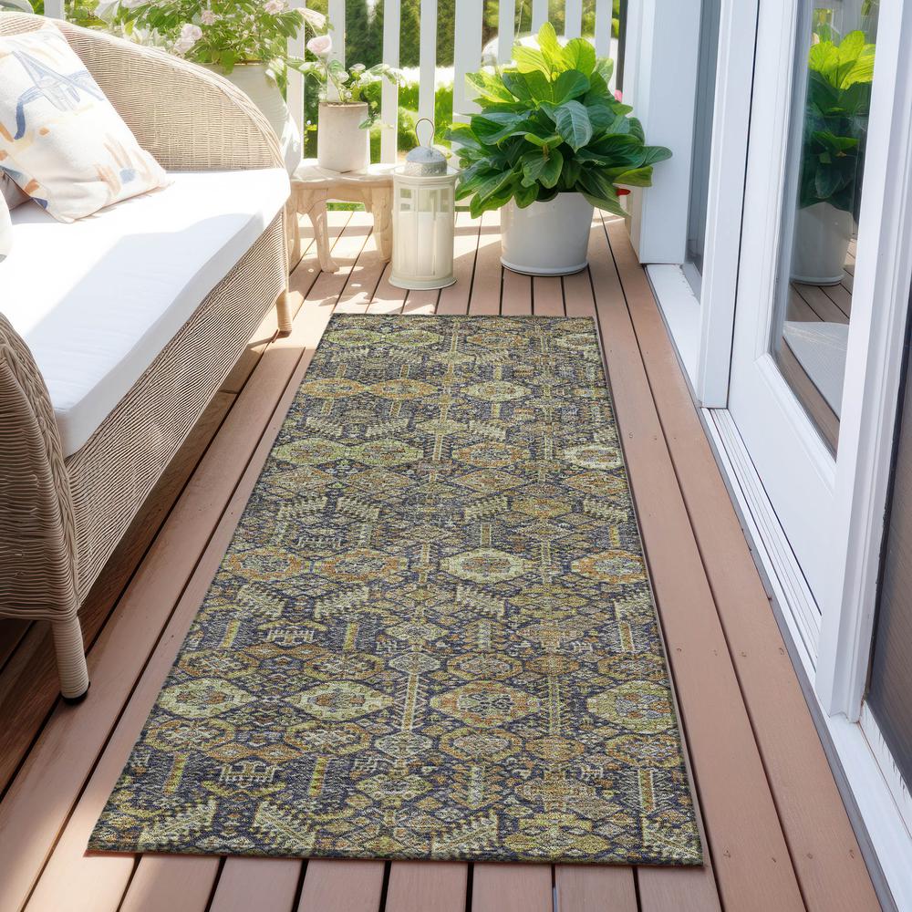 Chantille ACN574 Orange 2'3" x 7'6" Rug