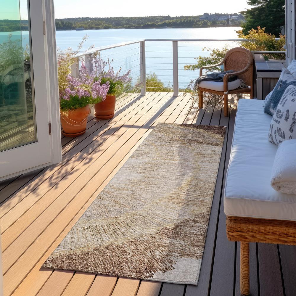 Chantille ACN650 Brown 2'3" x 7'6" Rug