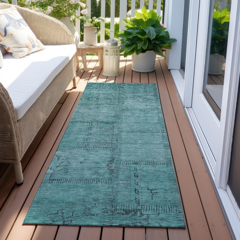 Chantille ACN685 Teal 2'3" x 7'6" Rug