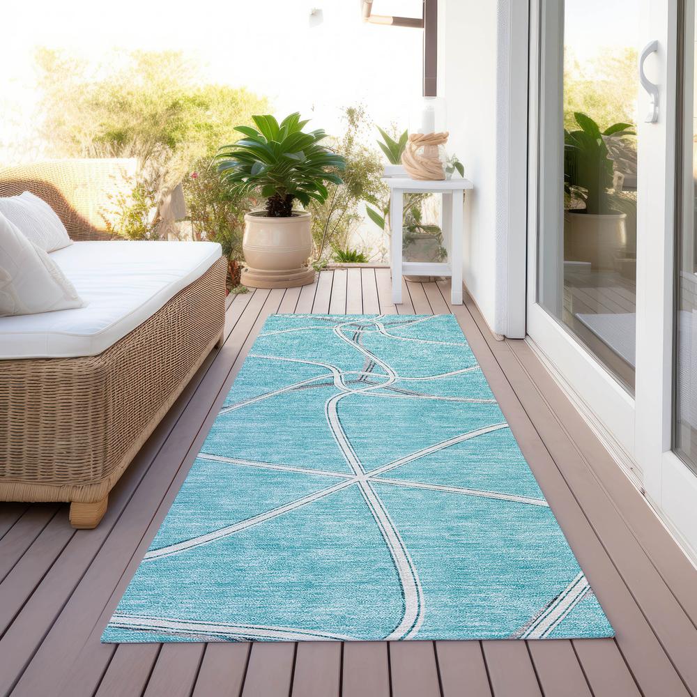 Chantille ACN948 Teal 2'3" x 7'6" Rug